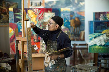 Artist Henk Pander