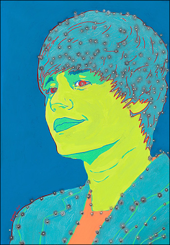 Artist Viktor Mitic - Justin Bieber