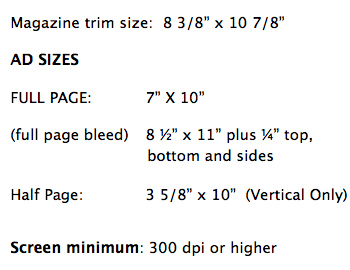 MECHANICAL SPECIFICATIONS